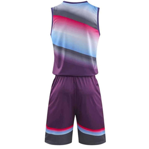 Uniforme de baloncesto sublimado de alta calidad con logotipo personalizado OEM para hombre, uniforme de baloncesto de primera calidad, nuevo estilo, personalizado - Product Image 3