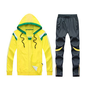 Trajes Deportivos de Fútbol Personalizados, Chaquetas de Fútbol de Secado Rápido, Chaquetas de Entrenamiento de Fútbol para Gimnasio y Escuela, Trajes Deportivos con Cremallera para Hombre y Mujer - Product Image 1