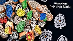 Bloque de Impresión de Madera Artesanal Tradicional con Diseño de Elefante para Textiles, Telas, Mehndi y Cerámica - Product Image 3