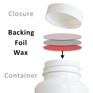 Aluminum Foil Pressure Sensitive Induction Seal Liner <b>Pump</b> Sprayer Non Spill Screw Cap Packing Wads HDPE <b>Bottles</b> 100mL Capacity - Product Image 1