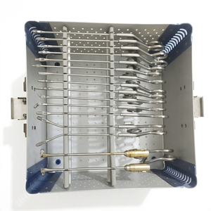 Ensemble de 10 pinces d'arthroscopie avec boîte de stérilisation, instruments chirurgicaux personnalisés pour l'arthroscopie du genou - Product Image 3