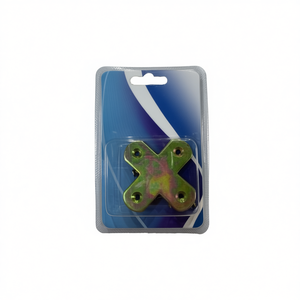 Escuadra Vertical de Acero en Forma de Cruz de 60*60mm, Ángulos de Acero Espaciados para Láminas Metálicas - Product Image 1