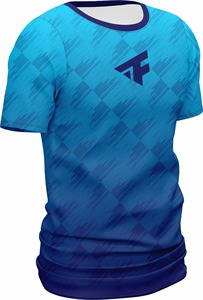 Custom Printed Mens Sports T-<b>Shirt</b> Quick Dry Four-Way Stretch <b>Polyester</b> Spandex Gym Running Athletic Durable Stitching - Product Image 5