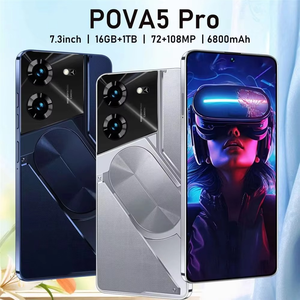 โทรศัพท์มือถือ Big Screen POVA5 Pro หน้าจอ 7.3 นิ้ว รองรับสองซิม กล้องความละเอียดสูง ระบบ 5G สมาร์ทโฟนแอนดรอยด์ - Product Image 4