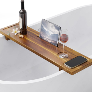 Plateau de bain en bois d'acacia de qualité supérieure, plateau de bain durable pour baignoire, prix de gros de l'usine du Vietnam - Product Image 1