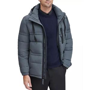 Veste matelassée de haute qualité pour homme, style tendance, personnalisée, chaude pour l'hiver, veste matelassée unisexe en tricot solide, OEM - Product Image 1