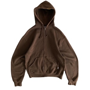 Sweat-shirt à capuche unisexe de haute qualité en coton personnalisé avec impression ou broderie de logo personnalisé, fermeture éclair - Product Image 1