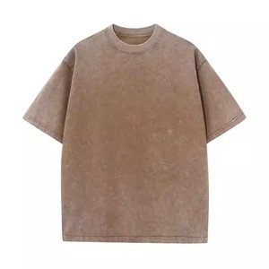 เสื้อยืดผู้หญิงแขนยาวทรงเข้ารูป ผ้าฝ้าย 100% คุณภาพสูง ออกแบบตามสั่ง ล้างสีแบบแอซิดวอช แต่งลายวินเทจ เป็นมิตรต่อสิ่งแวดล้อม - Product Image 5