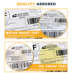 Sailing 47*25 Barcode 2*1 2X6 <b>Rolls</b> 4*2 47*25 Direct Thermal Labels 40*60Mm Waterproof Quality - Product Image 5