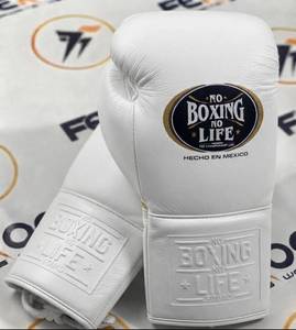 Guantes de Boxeo Hechos a Mano con Cuero Genuino, de Secado Rápido, con Cordones, para Entrenamiento y Sparring de Adultos - Product Image 3