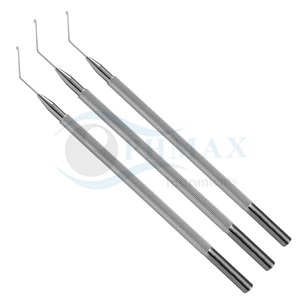 High Quality Ophthalmic Drysdale Nucleus Manipulator Paddle shaped tip Angled Round Handle Stainless Steel - Product Image 4