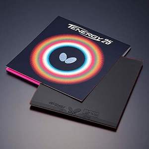 Goma de tenis de mesa japonesa 05810 para 25, de alta tensión, con esponja para velocidad de giro, para forehand y contraataque. - Product Image 1