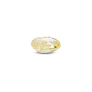 Oval Cut 3.1 Carat Loose Yellow Sapphire Gemstone for Fine Jewelry - Product Image 3