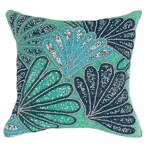 Nouvelle arrivée, housse de coussin carrée en verre perlé, housses de coussin décoratives 35x35cm, décoration élégante pour la maison, design moderne, Noël, Nouvel An - Product Image 4