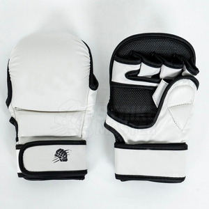 Guantes de MMA Profesionales Hechos a Medida de Alta Calidad, de Cuero, Impermeables, con Cierre de Gancho y Bucle, para Entrenamiento de Boxeo y Combate - Product Image 4
