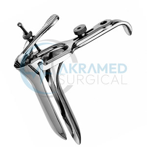 Espéculo vaginal de acero inoxidable con lado abierto, certificado CE ISO, para examen ginecológico y obstétrico, venta al por mayor - Product Image 5