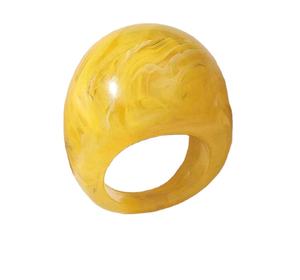 Anillos de Resina en Oferta, el Mejor Fabricante, Acabado de Primera Calidad para Hombres y Mujeres, Anillo de Resina para Fiesta o Compromiso de GLOWIN FASHION - Product Image 1