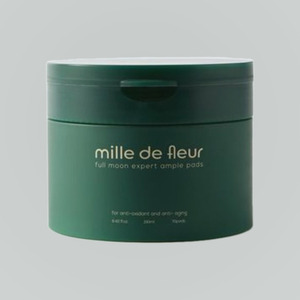 Soin de la peau coréen MILLE DE FLEUR K-Beauty Full Moon Expert Ampoule Pad Fabriqué en Corée, tonique pour le visage, produits du sud de la Corée - Product Image 5