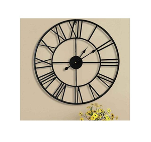 Reloj de Pared Decorativo para Hotel y Hogar, Color Negro, Hecho a Mano, Diseño Único, Gran Tamaño, Forma Perfecta, Reloj de Pared al por Mayor - Product Image 4