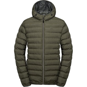 Fully Customized <b>Men's</b> Waterproof <b>Canvas</b> Puffer <b>Jackets</b> Polyester Wadding Filled Winter DDP Shipping - Product Image 4