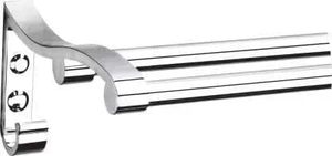 Porte-serviettes anti-rouille pour salle de bain et cuisine, support mural pour serviettes, porte-serviettes de salle de bain durable, couleur chrome à prix réduit - Product Image 3