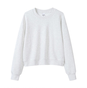 Sudadera de Punto con Capucha para Mujer, Manga Larga, Color Rosa Sólido, Corte Regular, Prenda de Invierno Transpirable y Ecológica - Product Image 5
