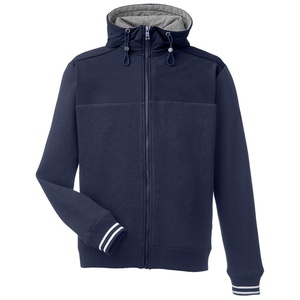 Men Modern Street Fashion Zipper Hoodie Cotton Hooded Sweatshirt Everyday Wear For Men - Product Image 3