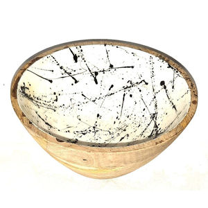 Bol de service en bois moderne de haute qualité, écologique, design premium, durable, fait main, personnalisable, pour les fêtes, au prix d'usine - Product Image 4