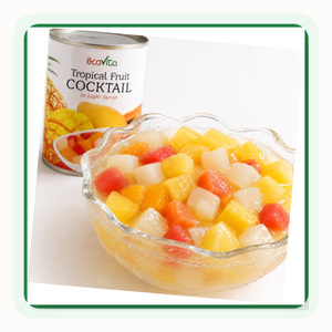 Top Selling Wholesale Price International Standard Vietnam Factory Mixed Fruit Cocktail in Syrup Customized Packaging - Product Image 3