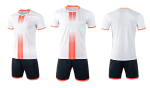 Tenues de football personnalisées pas chères 100% polyester pour hommes, ensembles de maillots de football respirants, sublimation, service OEM pour adultes - Product Image 6