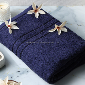 Anti Bacterial Organic Cotton Bath <b>Linen</b> <b>Sets</b> Super Soft Hotel Towels Novelty Pattern for Golf India Woven Technique - Product Image 1