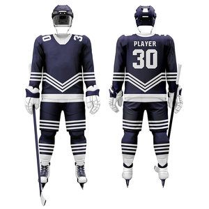 Uniforme de hockey sobre hielo de colores vibrantes y duraderos, transpirable y ligero, uniforme deportivo para hockey sobre hielo. - Product Image 6