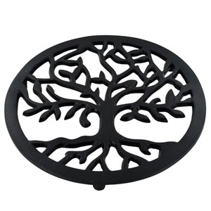 Soporte Metálico Decorativo para Ollas con Diseño de Gallo, Estilo Rústico, de Aluminio Plateado, Resistente al Calor, Decoración Vintage para Cocina - Product Image 5