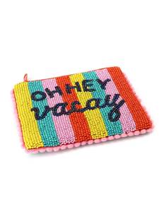 Monedero Decorativo Bordado con Cuentas, Cartera Pequeña Hecha a Mano para Monedas y Tarjetas, Estilo Clásico, Colores Mixtos, Forma Personalizada MD - Product Image 3