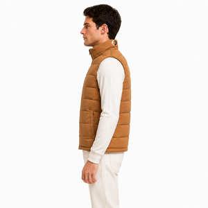 Veste matelassée pour homme offrant une chaleur fiable avec un rembourrage léger, une construction durable et un design épuré pour le quotidien. - Product Image 2