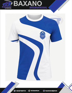 เซต้า ฟี เบต้า ซอร์โรริตี้เสื้อยืดพิมพ์ลายเรขาคณิตสีน้ำเงินและสีขาวสำหรับผู้ชายแขนสั้นทรงปกติผ้าฝ้าย 100% ระบายอากาศได้ดีเสื้อยืด ZPB - Product Image 4