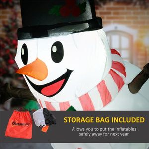 Christmas Snowman Inflatable Outdoor Holiday Yard Decorations Festive Christmas Decor for Your Home or Garden - Product Image 5