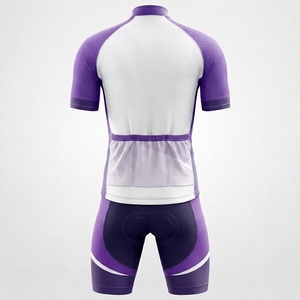 Tenue de cyclisme personnalisée, vêtements de performance, uniforme de cyclisme conçu avec un tissu extensible léger pour le cyclisme sur route et en montagne - Product Image 2
