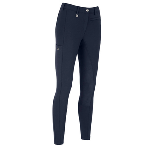 Pantalones de equitación de cintura alta con silicona completa en el asiento, estampados, para mujer, ajustados, elásticos, antideslizantes - Product Image 5