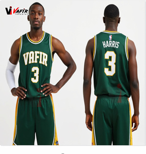 Maillot de basket-ball personnalisé, shorts et ensemble d'uniformes d'entraînement de basket-ball par sublimation vafir - Product Image 6