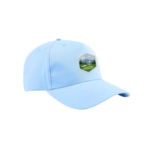 Gorra de Golf Personalizada de Fábrica, 5 Paneles, Logotipo de Parche Tejido Personalizado, Hebilla Metálica, Visera Curva, Gorra de Béisbol y Golf, Venta al por Mayor B2B, Proveedor de Vietnam - Product Image 2