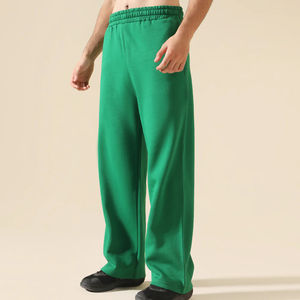 Pantalon de jogging pour homme 100% Coton épais, délavé à l'acide et effet soleil, en molleton premium, style streetwear vintage, personnalisable - Product Image 2