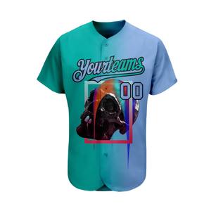 Nueva Camiseta de Béisbol Hecha de Poliéster Puro, Color Negro, Manga Corta, Cuello en V, para Adultos, Camisetas de Béisbol con Nuevo Diseño, Todos los Colores - Product Image 5