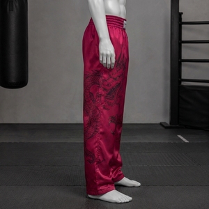 Pantalon de kick-boxing unisexe pour adultes de haute qualité, matière polyester/nylon sur le devant, flexibilité maximale, confort, durabilité longue durée - Product Image 4