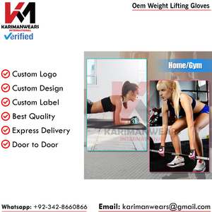 Gants de musculation personnalisés avec logo pour hommes et femmes, antidérapants, pour la salle de sport, l'entraînement et le fitness, fournisseur - Product Image 4