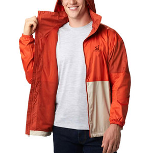 Chaqueta Impermeable con Capucha para Invierno, Ligera, Transpirable y de Secado Rápido, con Logotipo Frontal, en Oferta Online - Product Image 3