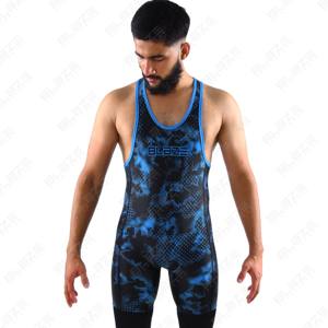 2025 Singlets de lutte hommes Singlet costume de lutte entraînement de gymnastique Singlets de lutte puissance ascenseur haltérophilie vêtements de lutte - Product Image 4