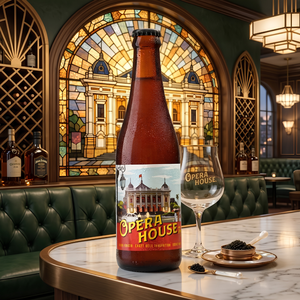 Bière artisanale premium Opera House, 330 ml, bouteille en verre ambré, bière pasteurisée - Product Image 2