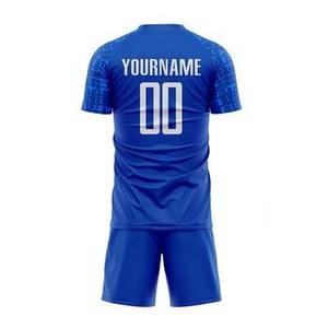 Ensemble de maillots de football personnalisés pour hommes, sublimation en gros, séchage rapide, respirant, tenue d'entraînement d'équipe personnalisée - Product Image 6