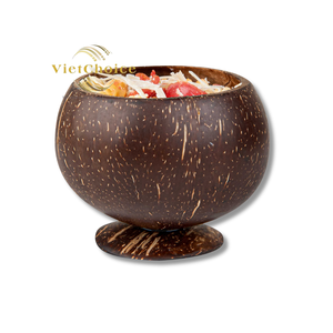 High Quality Handmade <b>Coconut</b> Bowls & <b>Cups</b> with Aloha Design Eco-Friendly Durable Minimalist Style Wedding Gifting Serving Set - Product Image 5